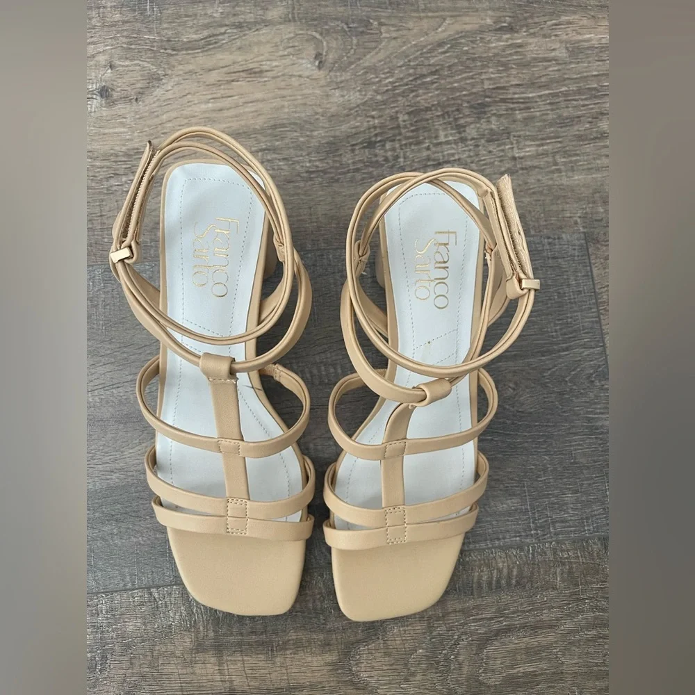New Franco Sarto Laina Sandals size 7-7.5